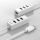 Hub USB Unitek HUB 4x USB 2.0 Biały